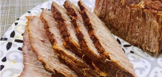 早餐来一片,营养一整天,简单易学的酱牛肉,内丰富的蛋白质!