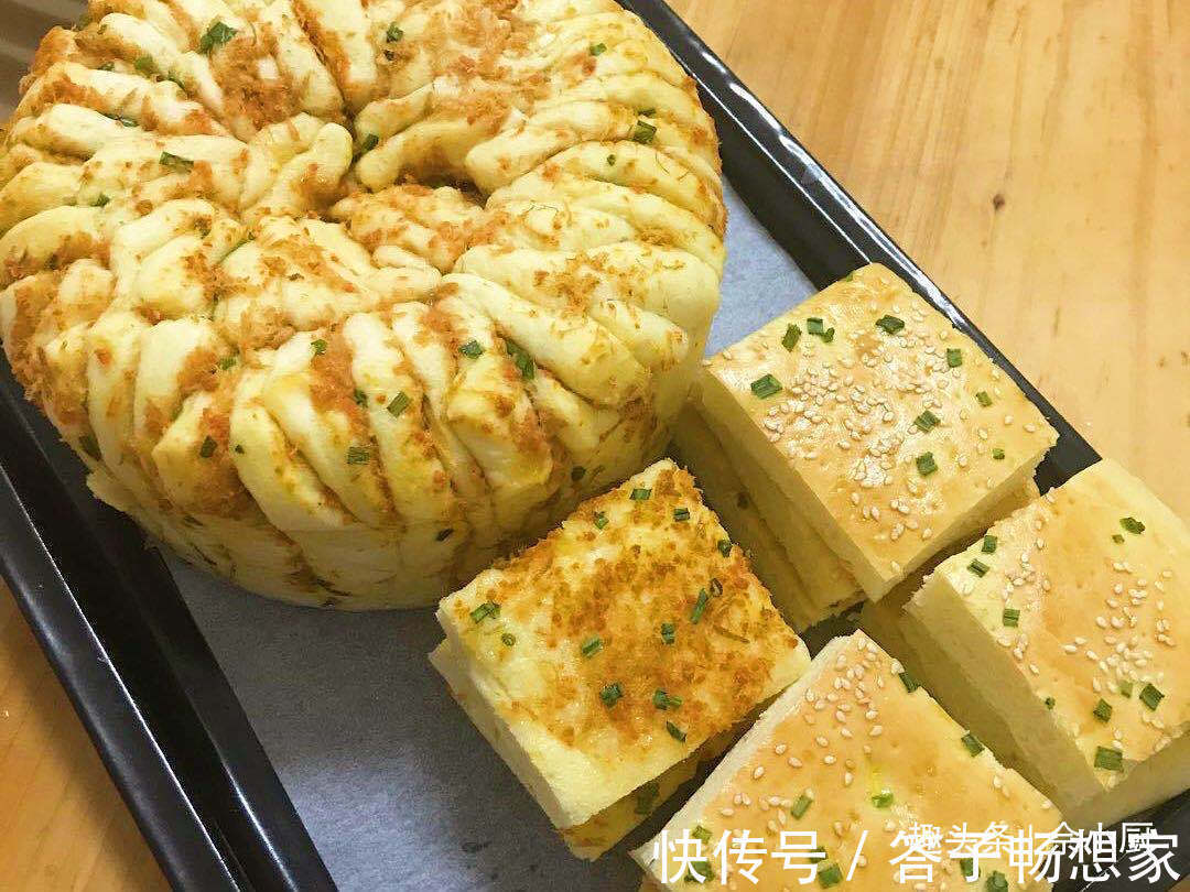 黄油|做面包时,不用烤箱,多加一步就能快速揉出膜,蒸好的面包松软拉