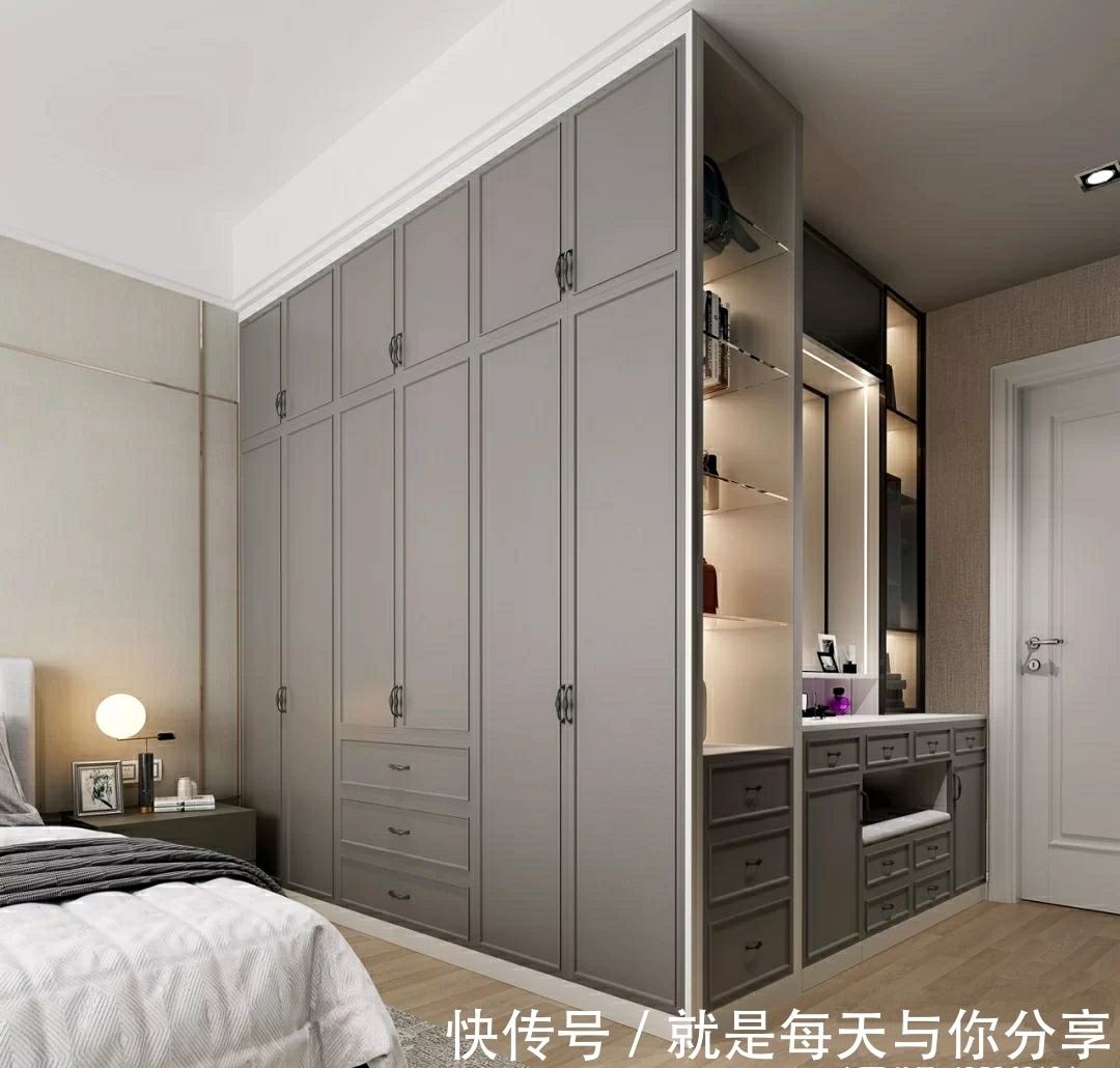 吊柜|什么样的衣柜更实用12种衣柜设计案例,一点都不浪费空间