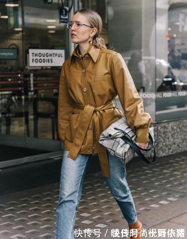 穿搭 “阔腿裤”大势已去,今年流行用这条裤子配风衣,时髦显瘦又洋气