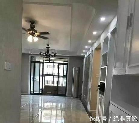 格子形|媳妇偷偷把新房装修好,硬装刚结束就很美了,一进门满是惊喜!