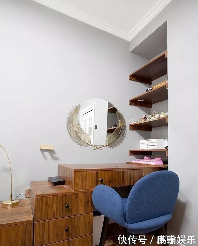 榻榻米|47㎡一室改两室,进门衣帽间,阳台变次卧,装出来比80㎡还要大