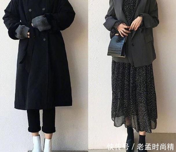 冬天上班别乱穿, 18套简单温柔的通勤穿搭, 有温度又不失风度