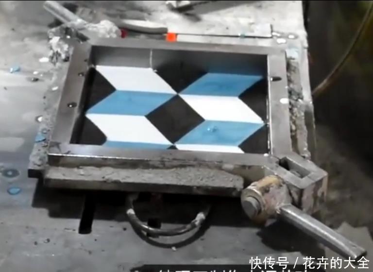 油彩画|头一次见水泥做的花砖！如同油彩画一般，纯手工制作简直太美了