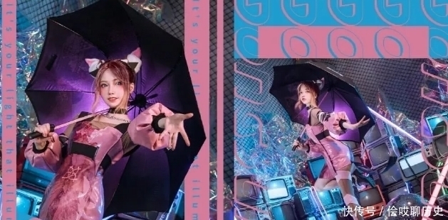 小姐姐cos|逼死官方的同人COS,公孙离无限星赏官,颜值上天了!