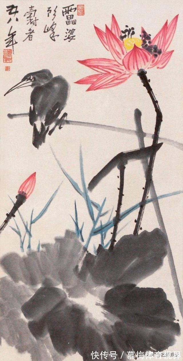 神品#齐白石一幅画被发现两处错误,专家却说神品,网友:这也叫神品?