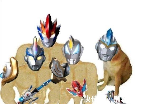 银河奥特曼|欧布奥特曼的三位一体,甚至还没自己本体强,借了一身吃瘪之力吗