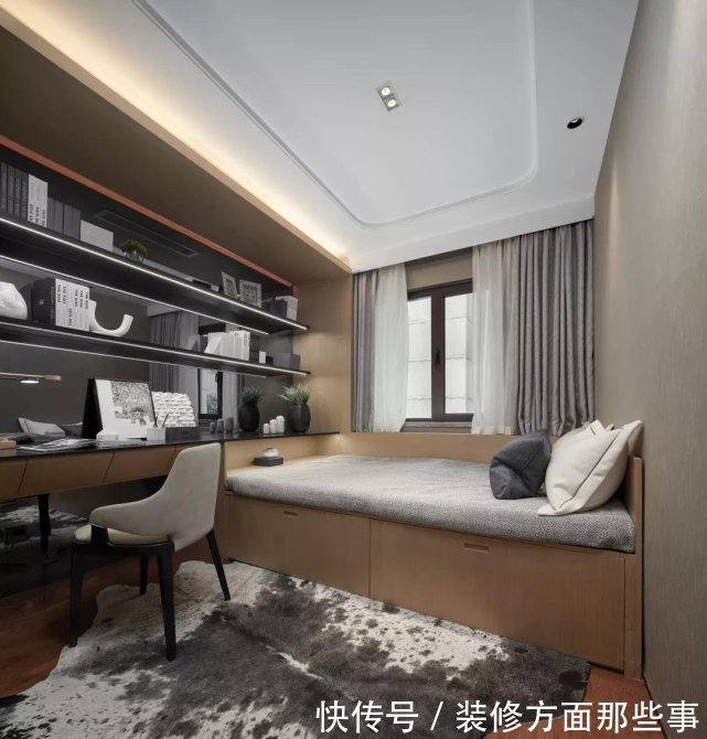 大方的家|128平现代轻奢风三居室现代感十足,一个端庄而又大方的家