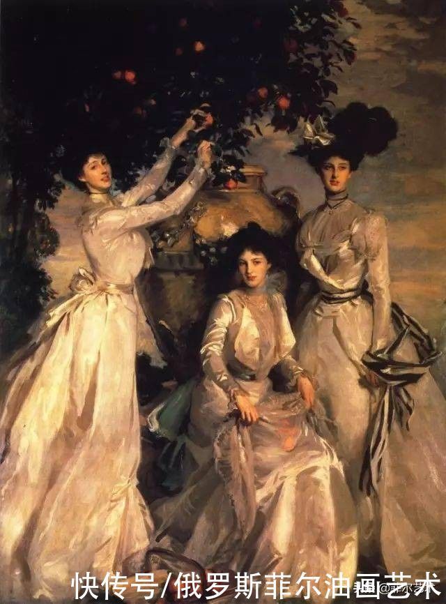 高特鲁夫人&美国伟大画家萨金特因《高特鲁夫人》作品,被法国艺术圈“封杀”