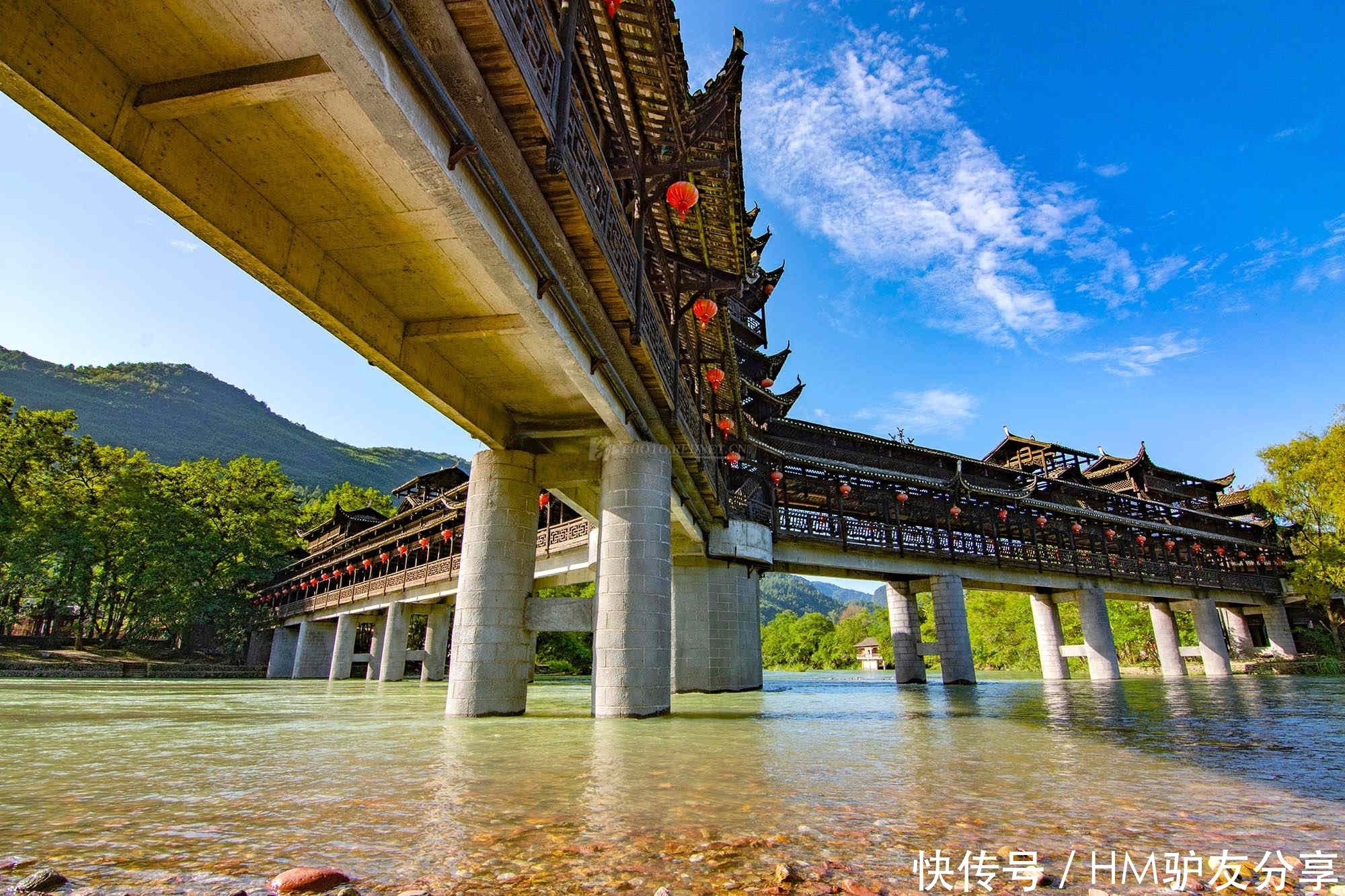 山水|藏在深山的世界最长风雨桥：不是山水画，却是山水