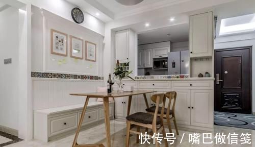 承重墙|实用又美观的卡座，对于小户型餐厅来说就是救星