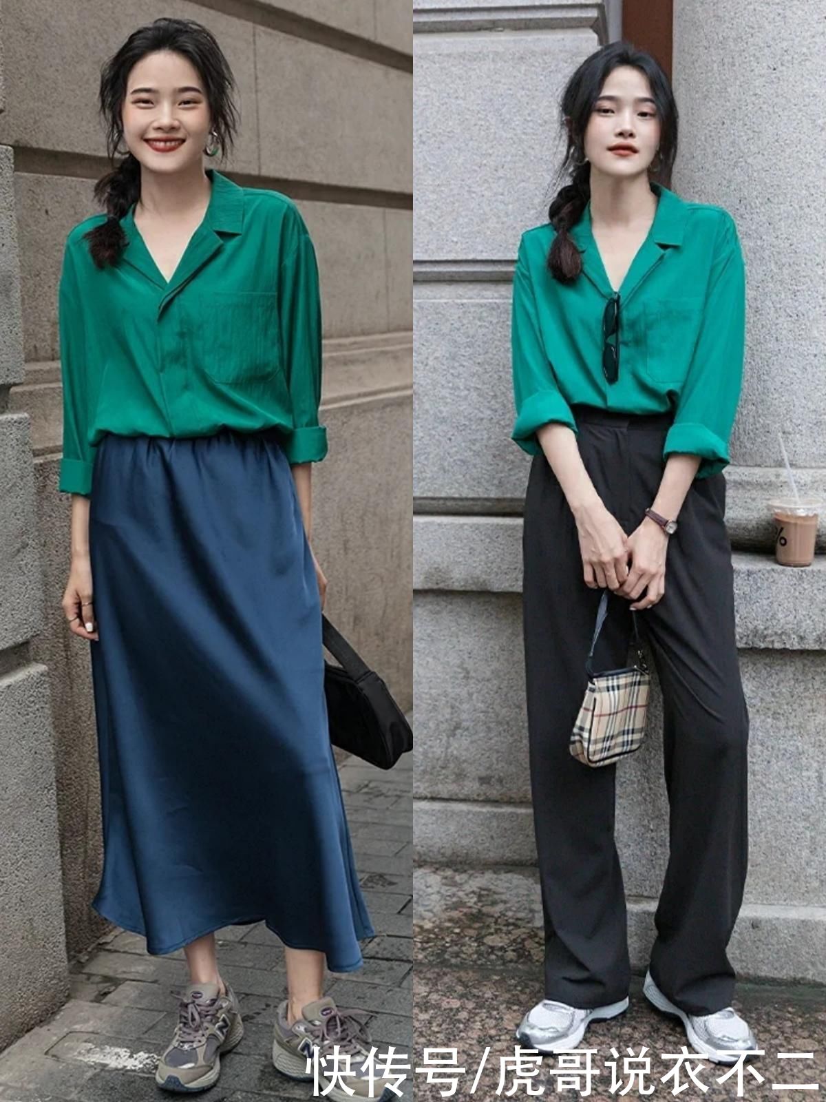 绿色系|夏季要想穿得韩里韩气，一定别错过这4种“减龄色”，洋气又时髦