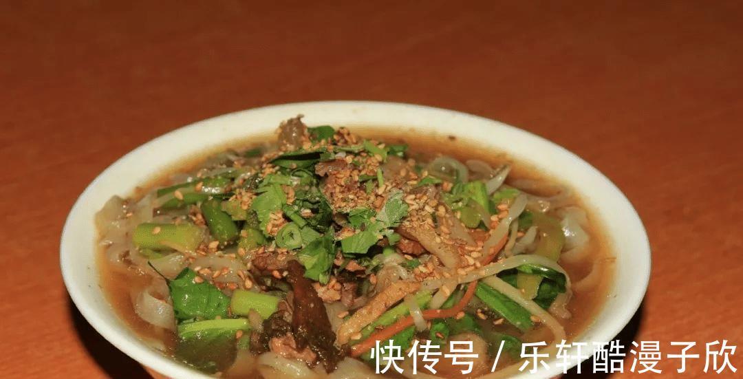 油豆腐|山西泽州美食“馔面”，你吃过吗