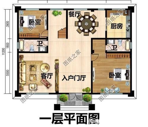 全家|高档农村二层别墅，时尚轻奢范，给全家人争光