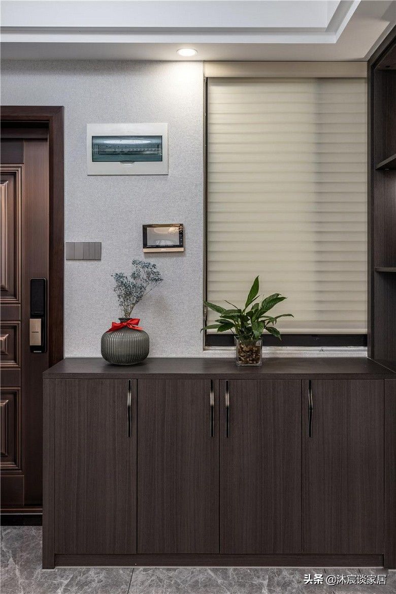 全景图|她,80后,二次装修选择现代中式,素雅沉稳大气的家,越看越中意