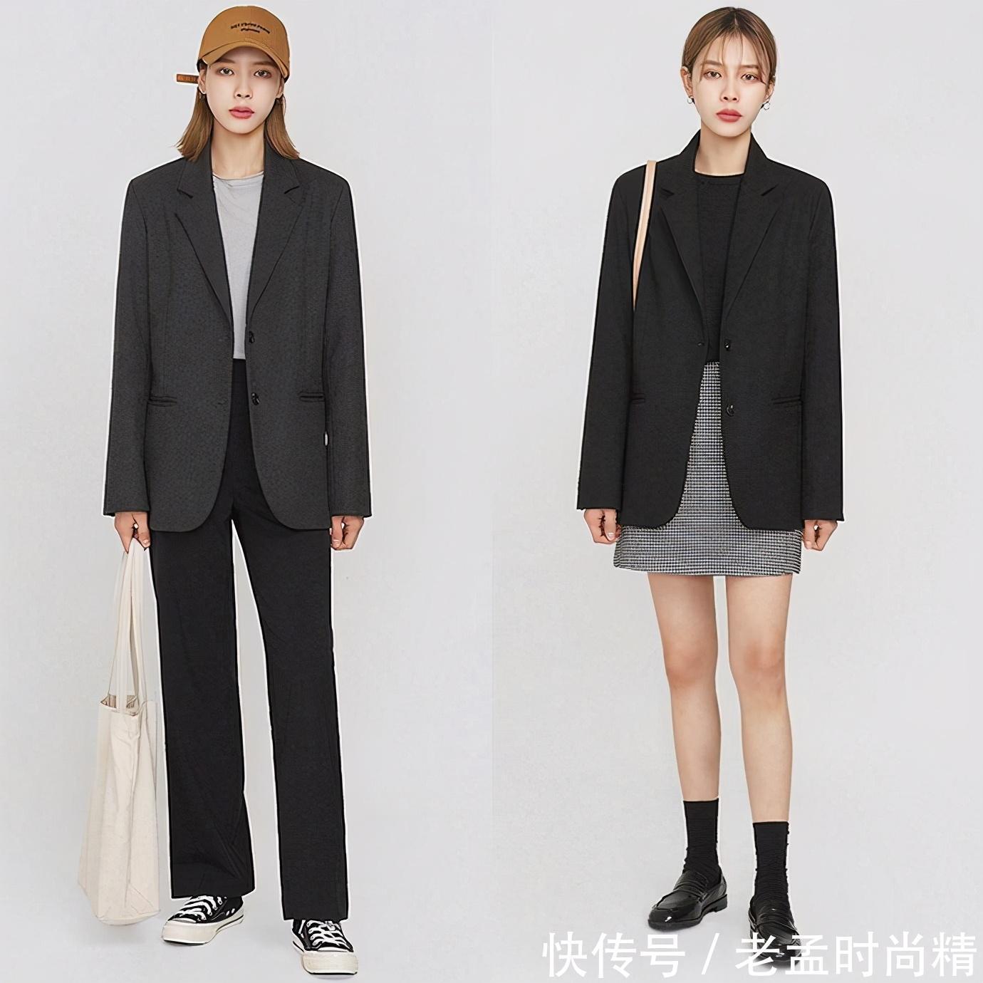 外套内搭|休闲通勤都满分好看的穿搭示范, 十八套服装任你选, 简约显气质