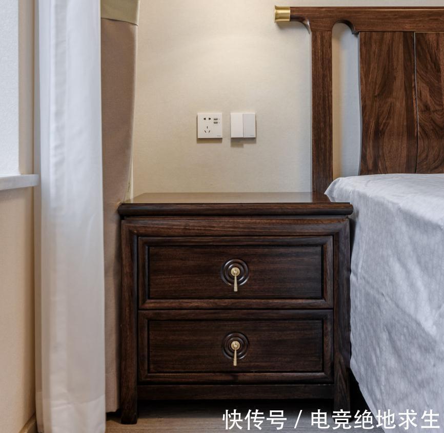 空间|将三居室,爆改成父母钟爱的一居室,处处彰显中式的美