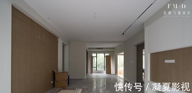 大平层|合肥267㎡大平层,单层改跃层4室3厅,带观景茶室,独爱石材楼梯