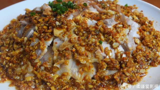 下饭|蒜泥白肉最好吃的做法,简单美味又下饭,看看你喜欢吃不