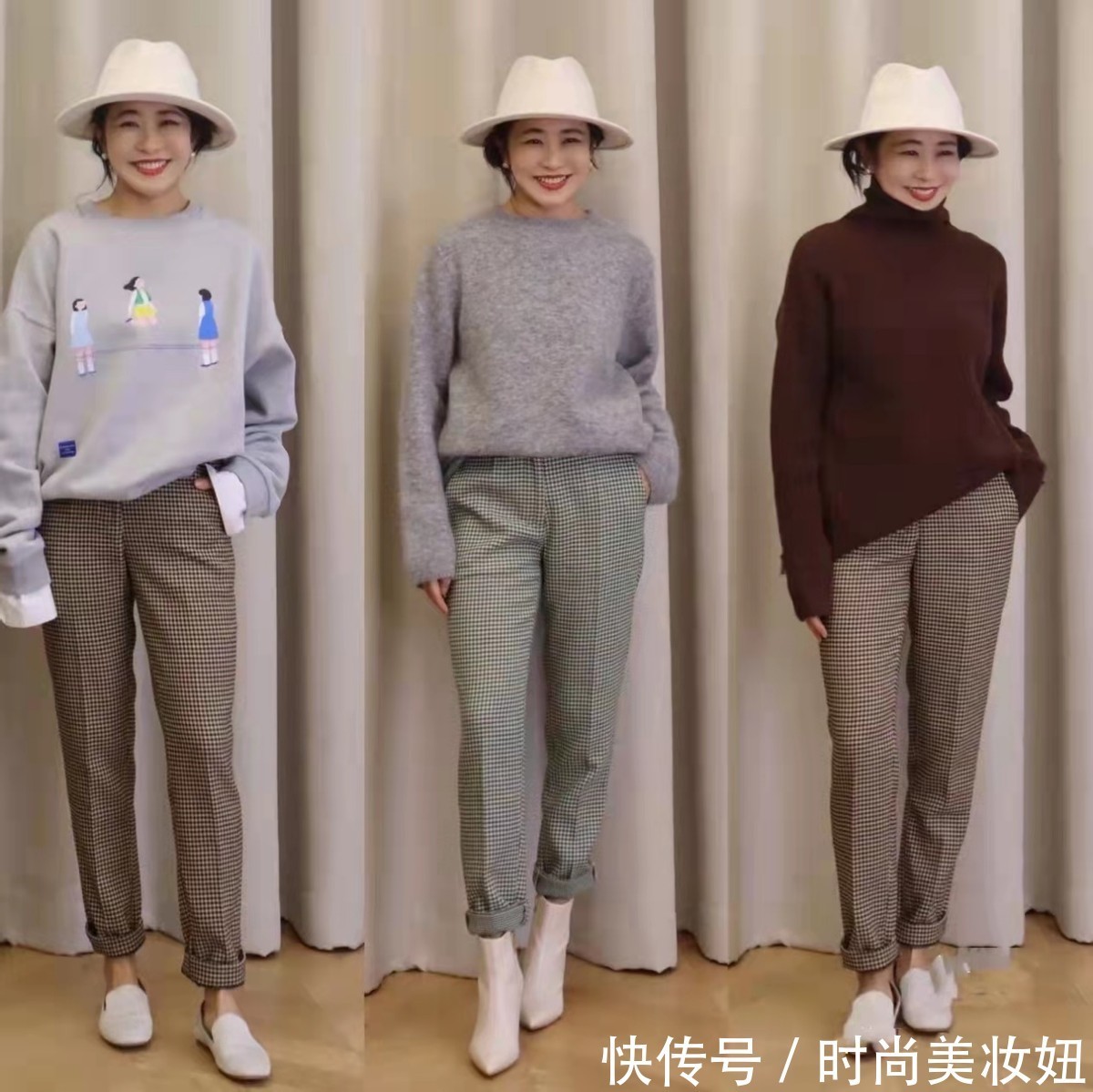 舒适度 穿衣好看不全靠身材，这位博主160cm，照样穿得洋气又高挑