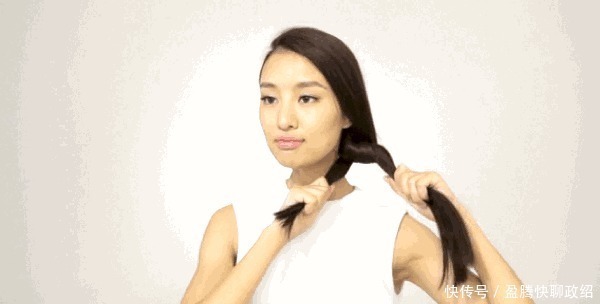 step|女人头发就别披着了,这样扎起来美的连你自己都嫉妒!