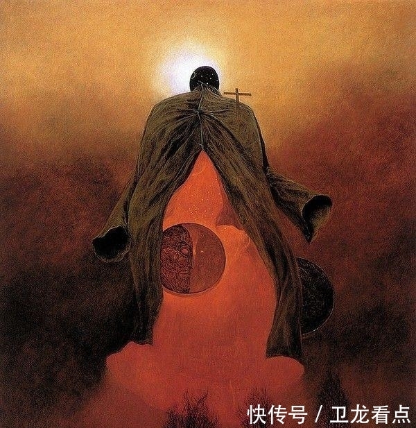 绘画|＂画家出车祸后，画出死后的世界，网友：根本不是画，越看越可怕＂