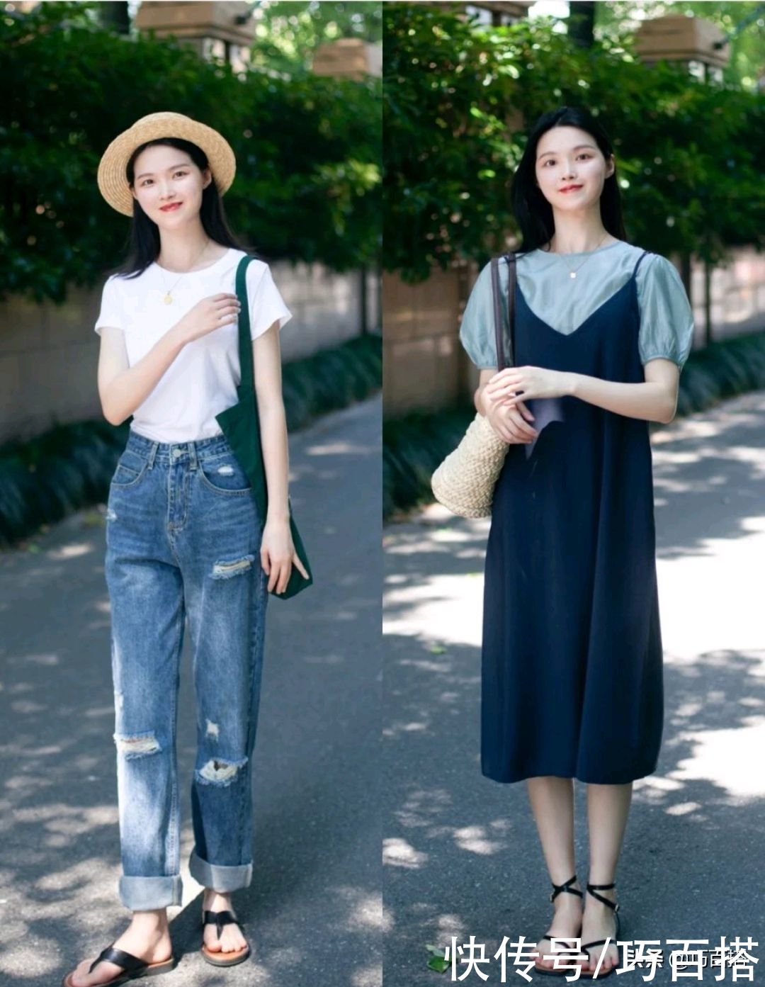 用力过猛|少女情怀爆发的夏季,小清新风格满足你的搭配需求,美得清雅迷人