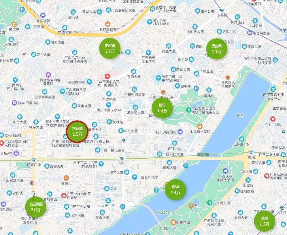 户型|青秀老城新人小盘，敢喊2万+？有点敢