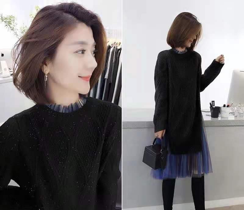 今冬流行一穿搭,叫“毛衣裙和长筒靴”,温柔显高又减龄,超时髦