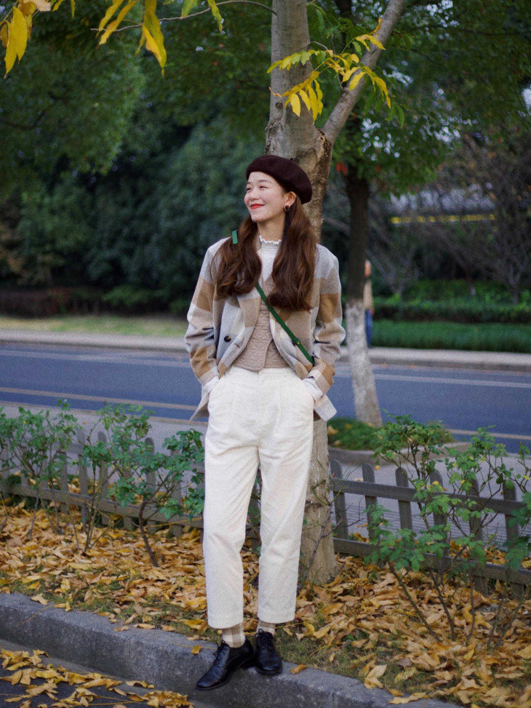 外套|寒冬的最强CP绝对是短外套+裤子,显高显瘦有气质,高级又时髦