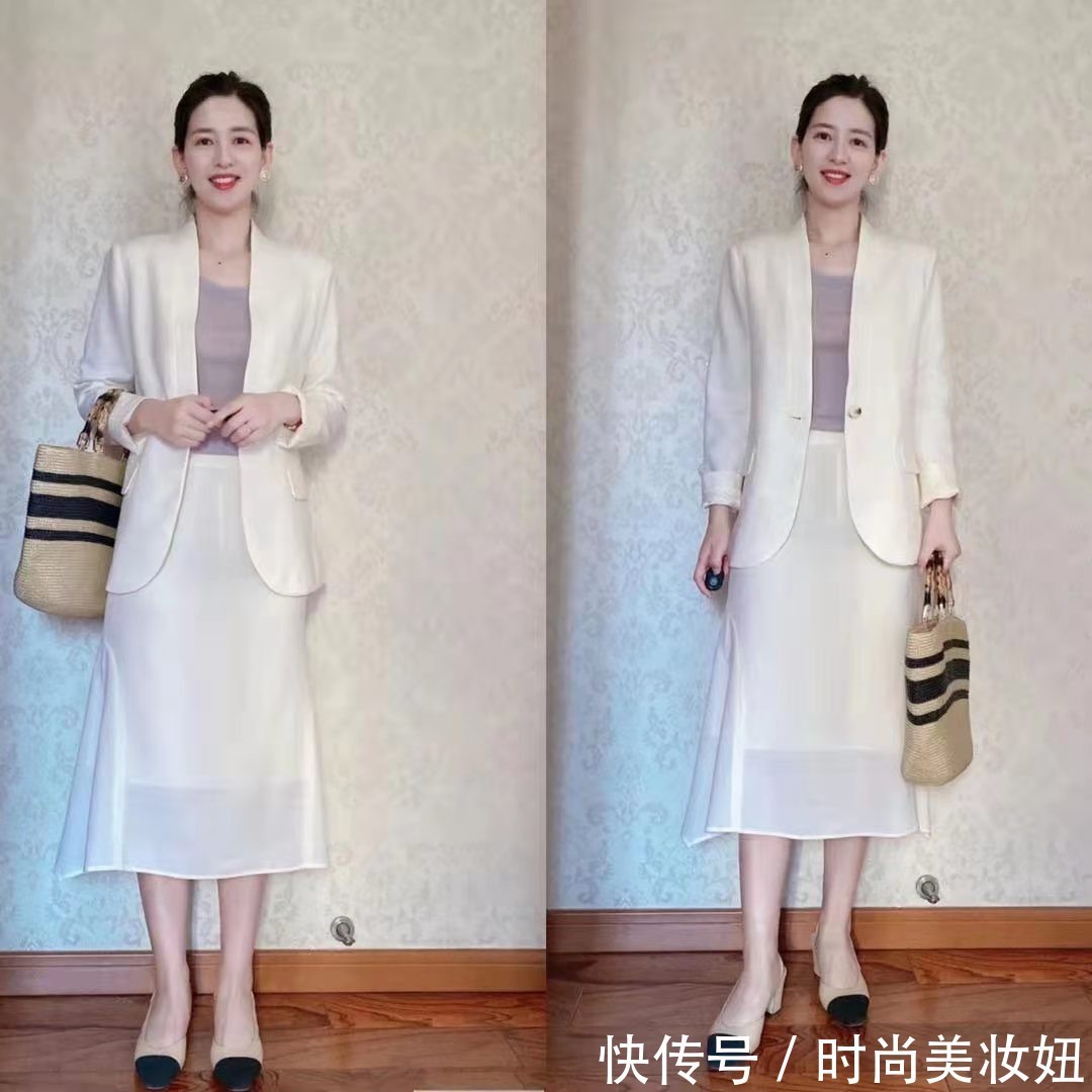 半身裙|入秋后衣服“不用多”,用这4种实用款打造好气质,40岁可照搬