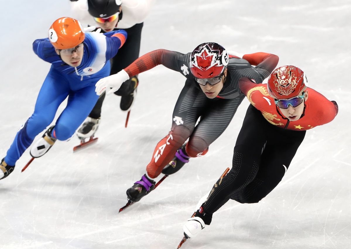 中国日报|北京冬奥会：短道速滑男子1000米预赛赛况