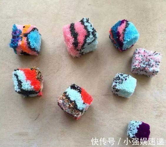 短毛线不要扔，学会做这些球，可做出很多让你惊喜东西！附教程
