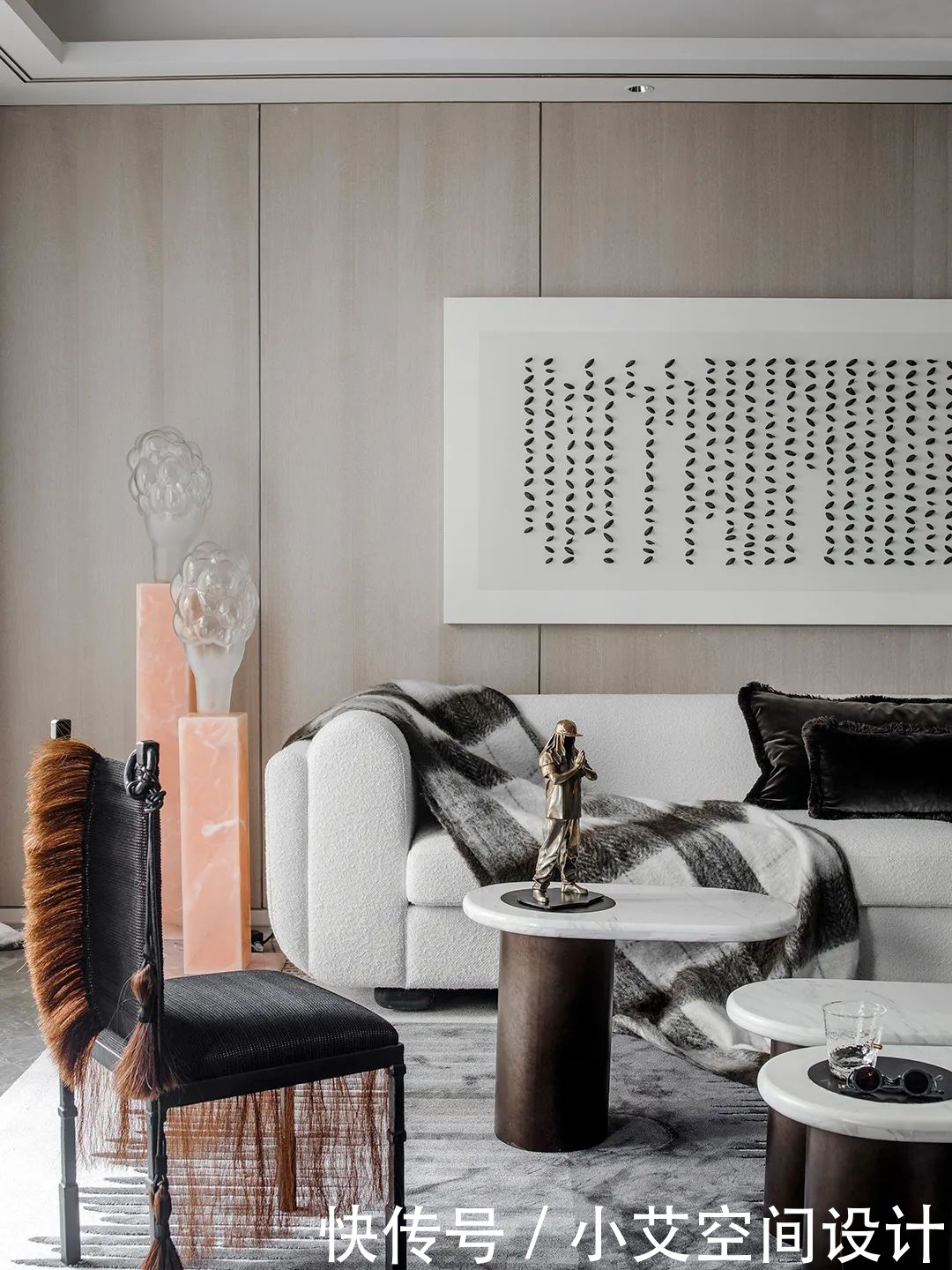 样板房|230平样板房软装设计,自然而惬意!