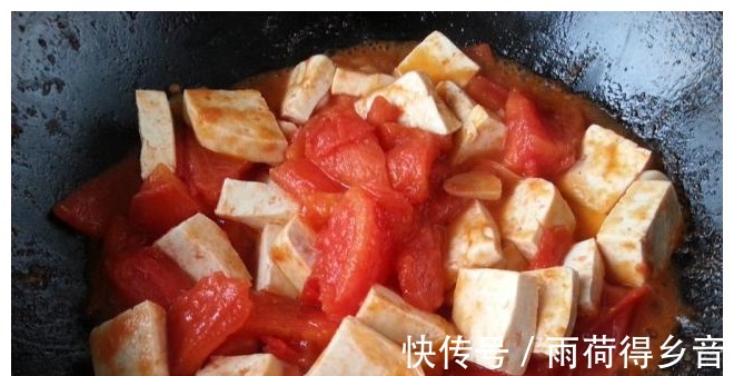 开胃|麻婆豆腐的口味太重教你一道番茄豆腐，豆腐软烂美味又开胃！