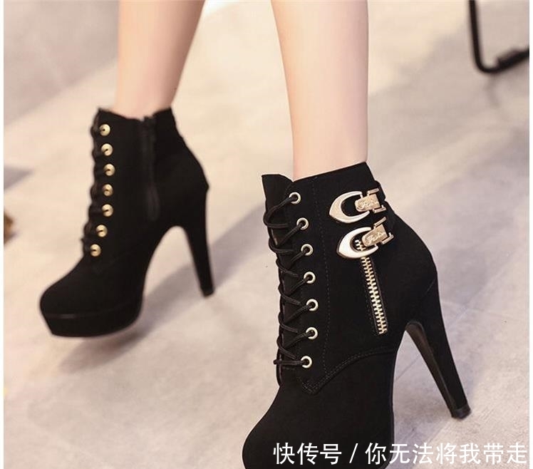 短靴女鞋|大年初一,小红穿这“欧式”高跟鞋,袅袅婷婷,一下子就把我迷倒