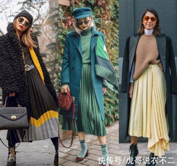 谁说40岁的女人不适合百褶裙？这么搭优雅又时尚，减龄不止一点