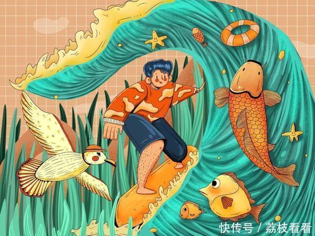 打卡美好生活,治愈系插画都在这里!
