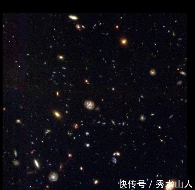 拍摄 哈勃超深场图像由哈勃太空望远镜拍摄,那这个图像到底有多大呢?