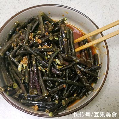 豇豆|家常凉拌菜快手菜 凉拌豇豆