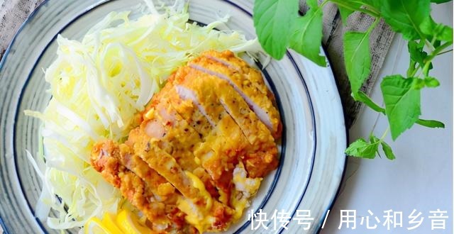 面包糠|爆浆的猪排,美味健康,好吃营养!