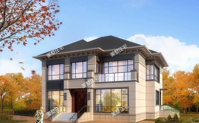 别墅|12×11米的二层别墅,人多不用愁,就问你6个卧室够不够