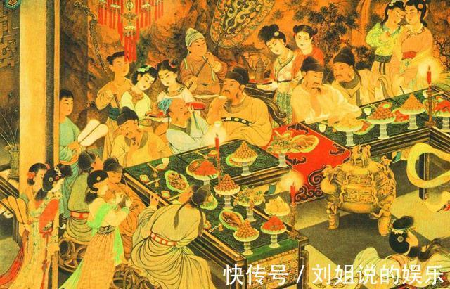 道士#聊斋:道士冬天请客,湖里开满荷花,酒肉美食都从墙上“递”出来