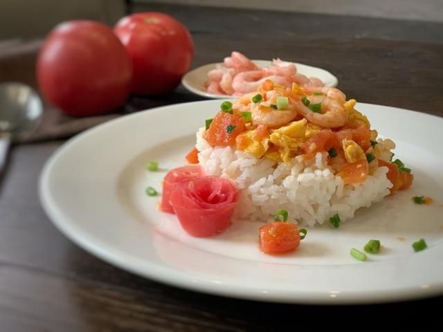 美味又好看的虾盖饭，解决小孩子挑食的问题，是宝妈们的福音