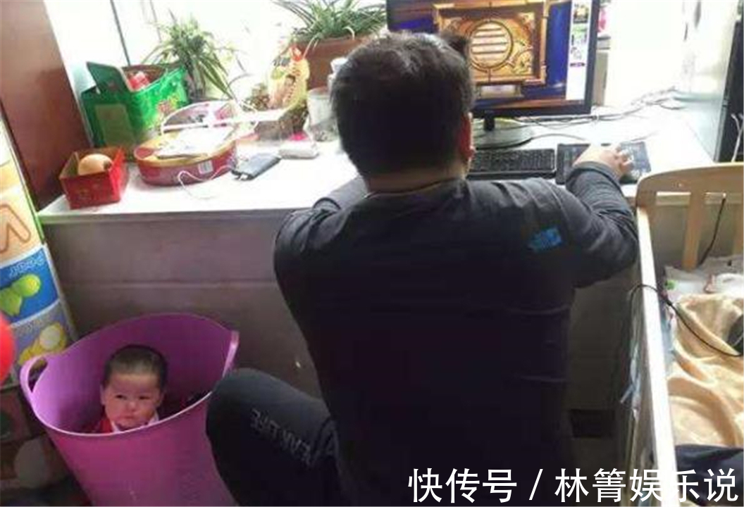 图片|千万不要让爸爸独自带娃，看到第5张图片笑得肚疼，网友太真实