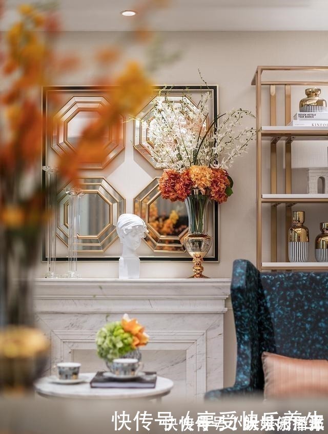 简欧|260㎡简欧大平层,装修效果比别墅还大气,每1㎡都散发着高级!