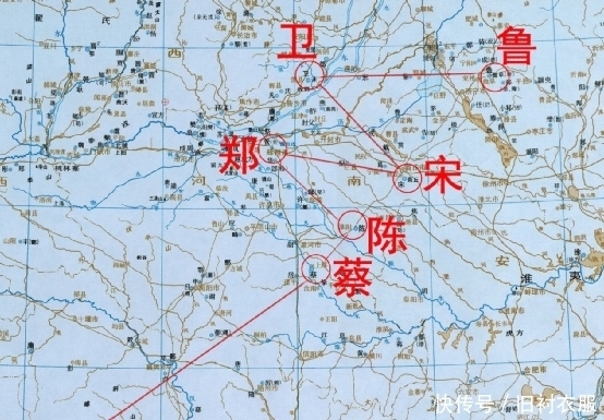 鲁国|孔子周游列国,为何在陈国蔡国饿肚子?