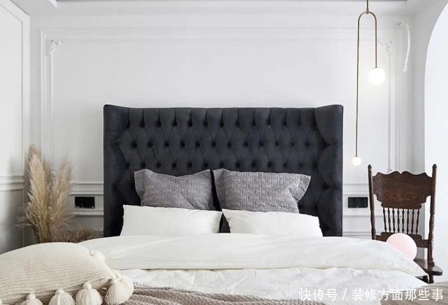 屋主|100㎡黑白色系法式风,打造了一个纯净通透、诗意缠绕的家