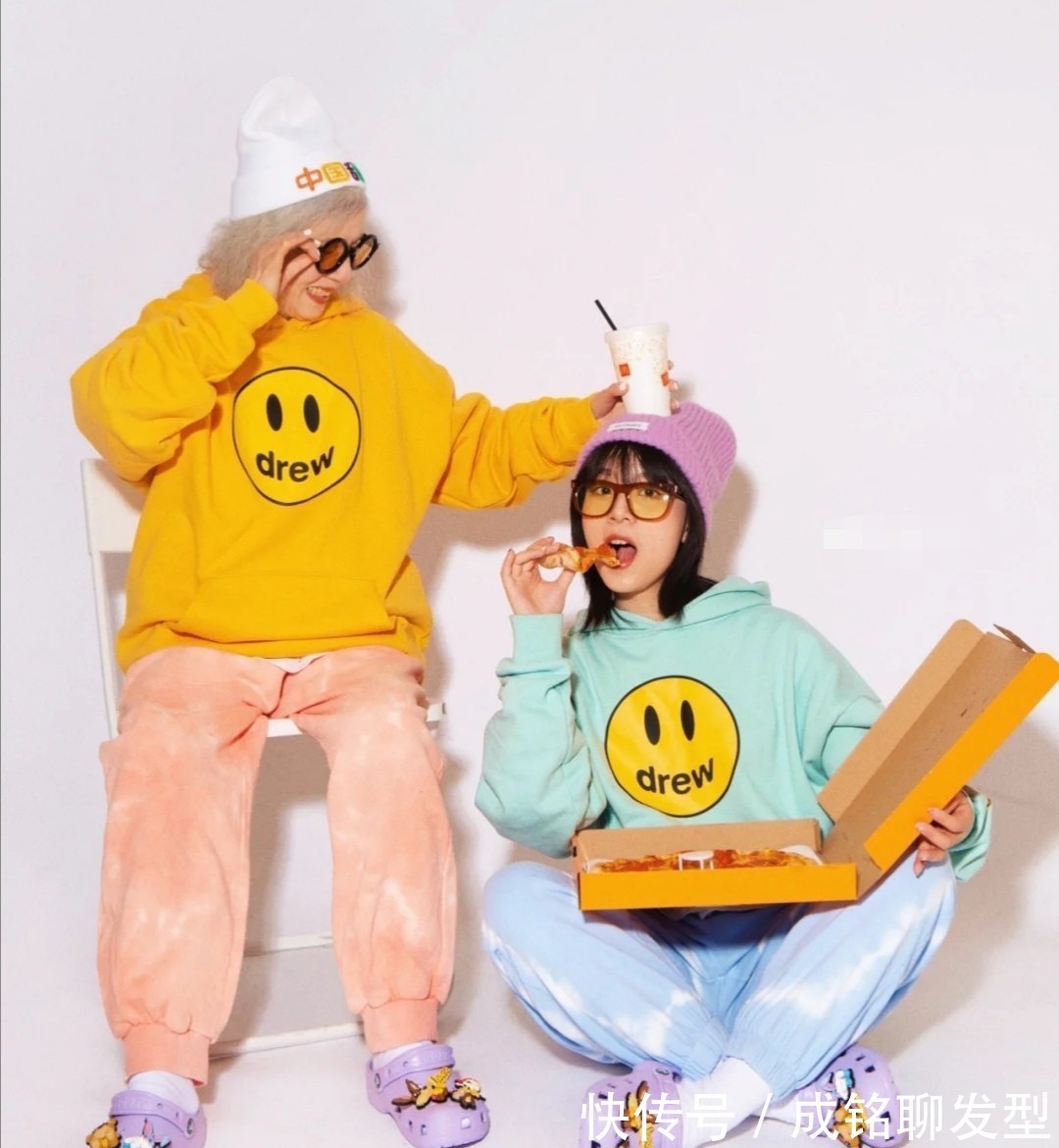 牛仔外套|从容老去也很美,这位87岁奶奶真是“老顽童”,时尚感不输年轻人