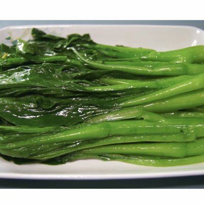 只需3分钟，就可以做出颜色翠绿，口感清甜的蒜香菜心